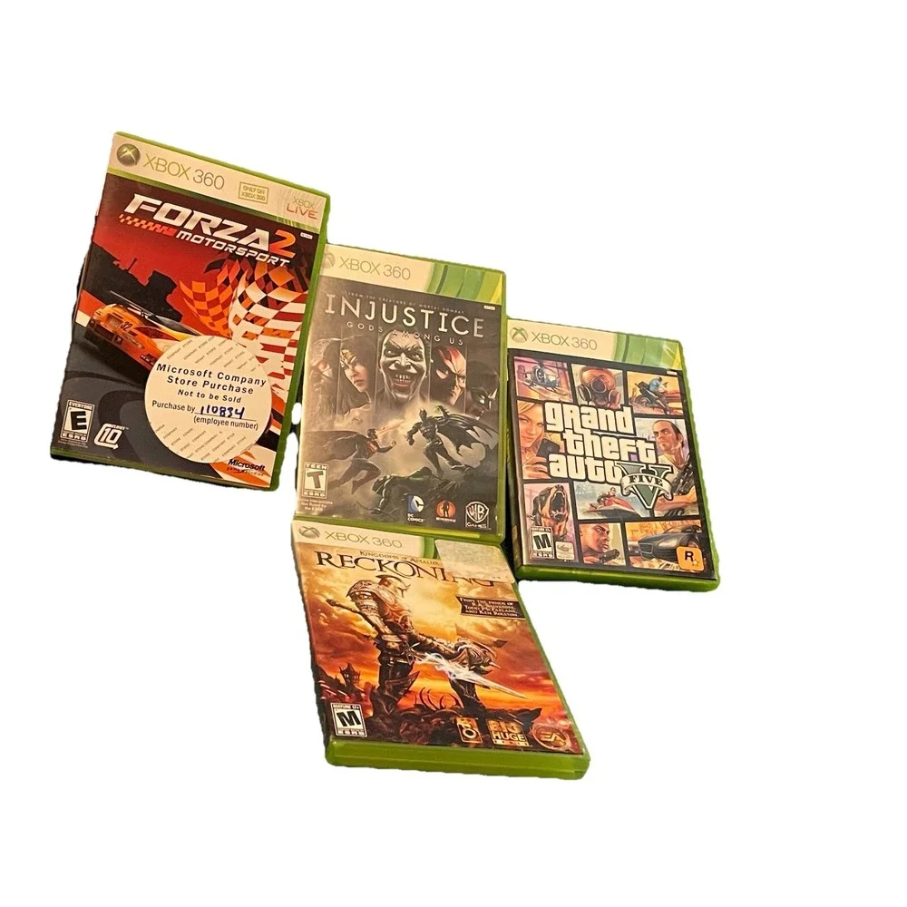 lot of 4 xbox 360 games‎ bundle